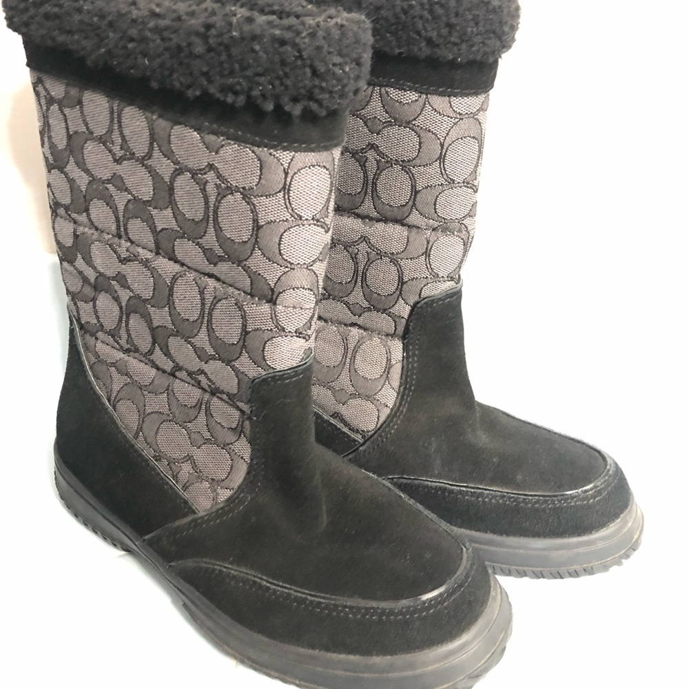 Coach winter boots